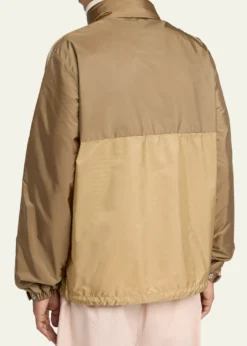 MonclerMen's Bicolor Nylon Full-Zip Jacket