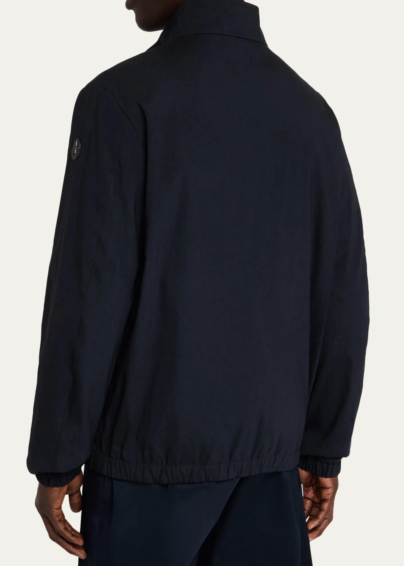 MonclerMen's Bonavent Linen-Blend Wind-Resistant Jacket