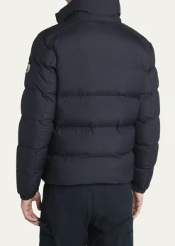 MonclerMen's Bouvaque Tricolor-Trim Down Jacket