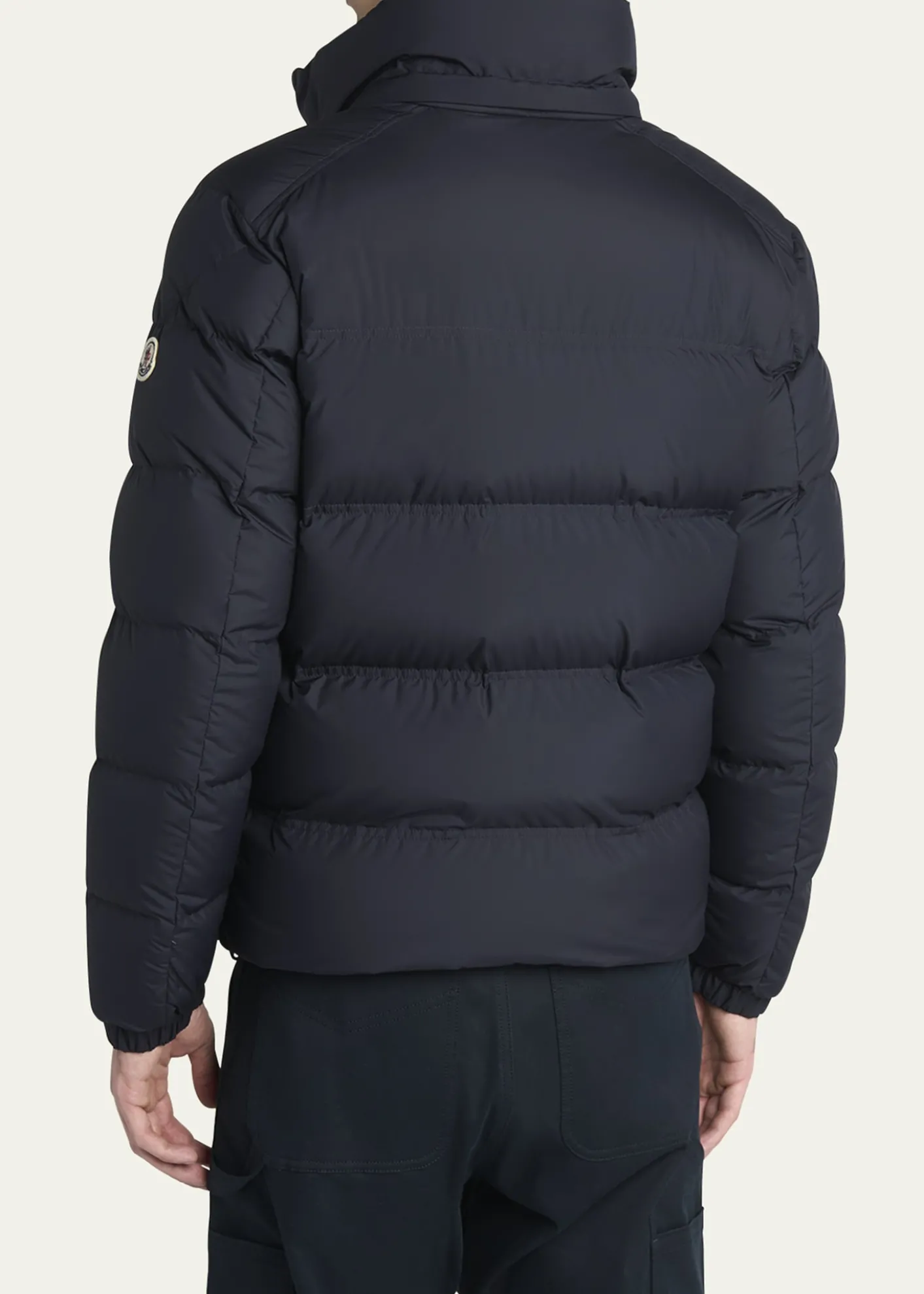 MonclerMen's Bouvaque Tricolor-Trim Down Jacket