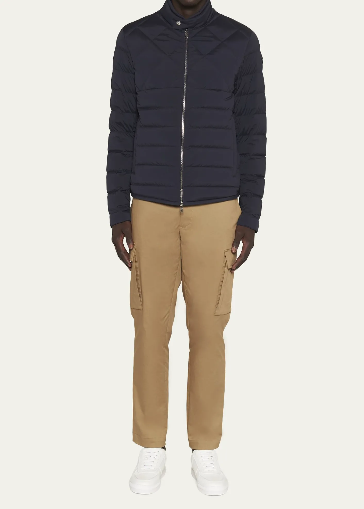 MonclerMen's Choquart Down Biker Jacket