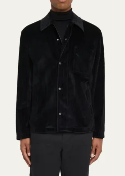 MonclerMen's Cotton Corduroy Button-Front Shirt