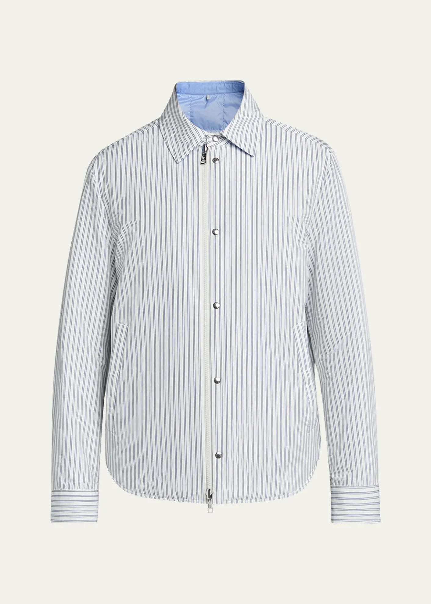 MonclerMen's Crescent Reversible Down Shirt Jacket