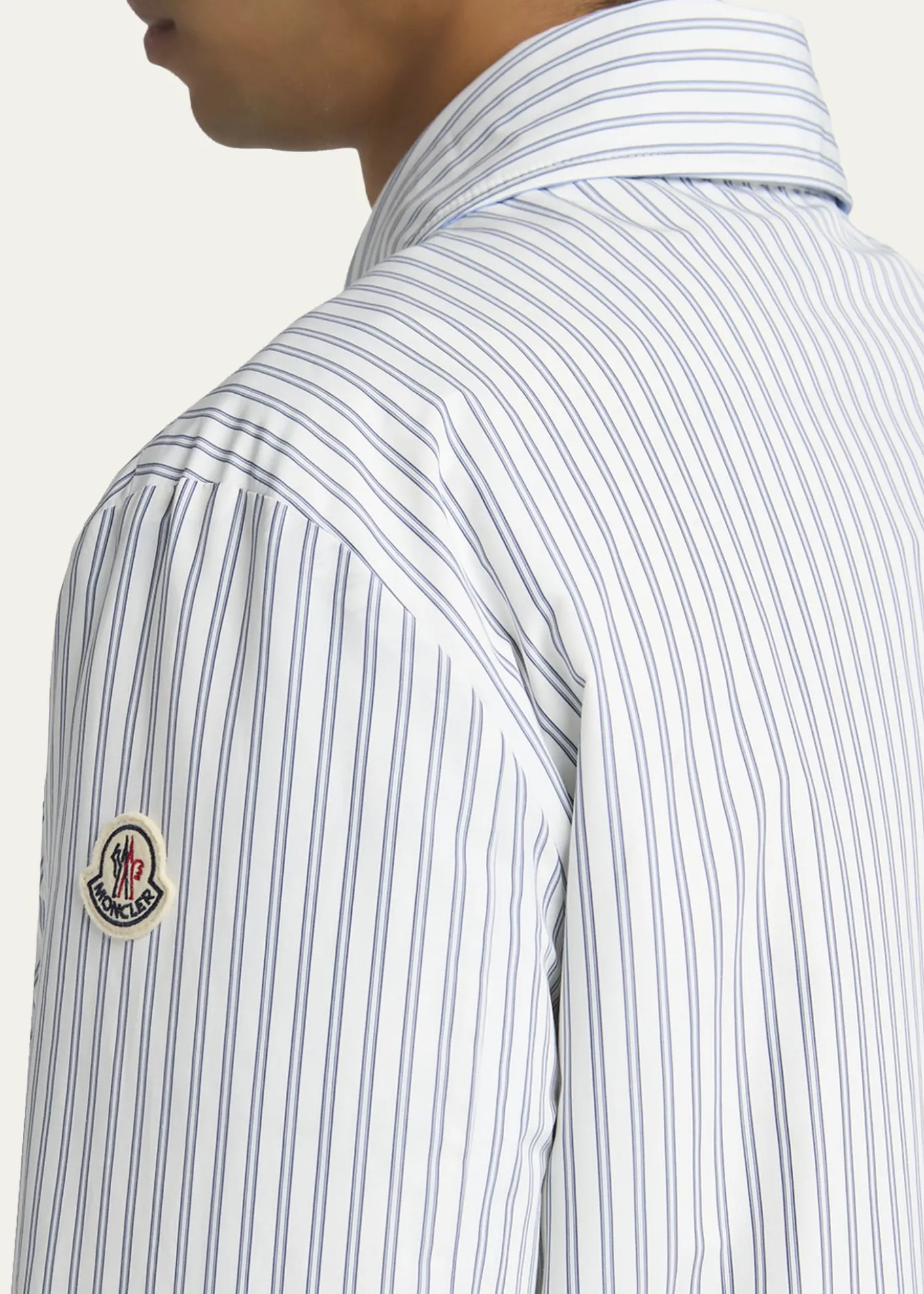 MonclerMen's Crescent Reversible Down Shirt Jacket