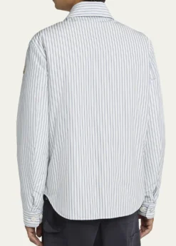 MonclerMen's Crescent Reversible Down Shirt Jacket