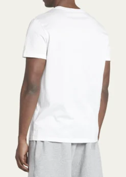MonclerMen's Double Logo Cotton Jersey T-Shirt
