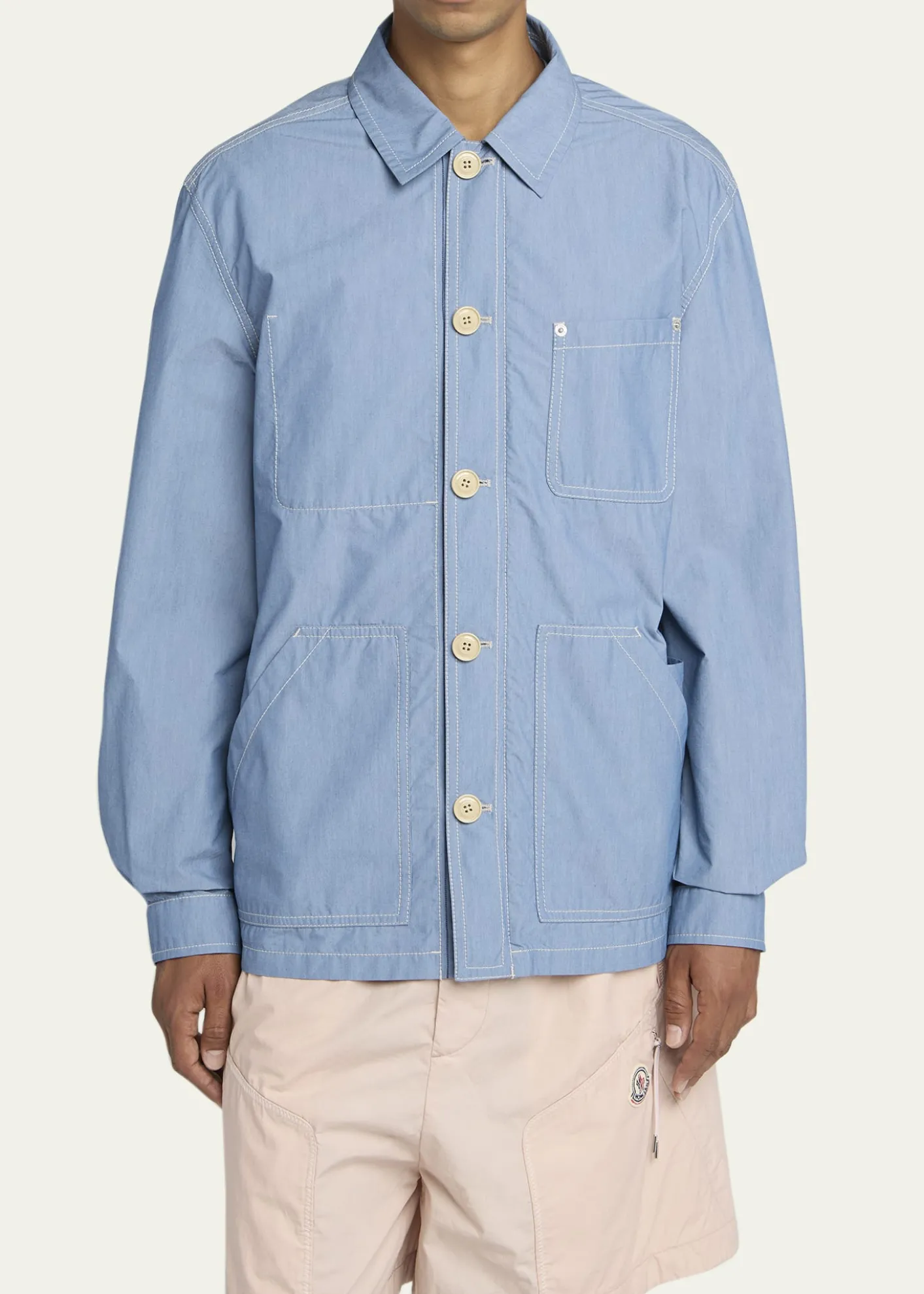MonclerMen's Elorn Chambray Shirt Jacket