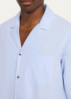 MonclerMen's Fil-a-Fil Cotton Long-Sleeve Shirt