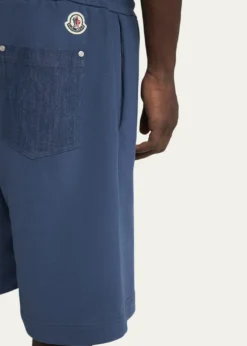 MonclerMen's Fleece Drawstring Shorts