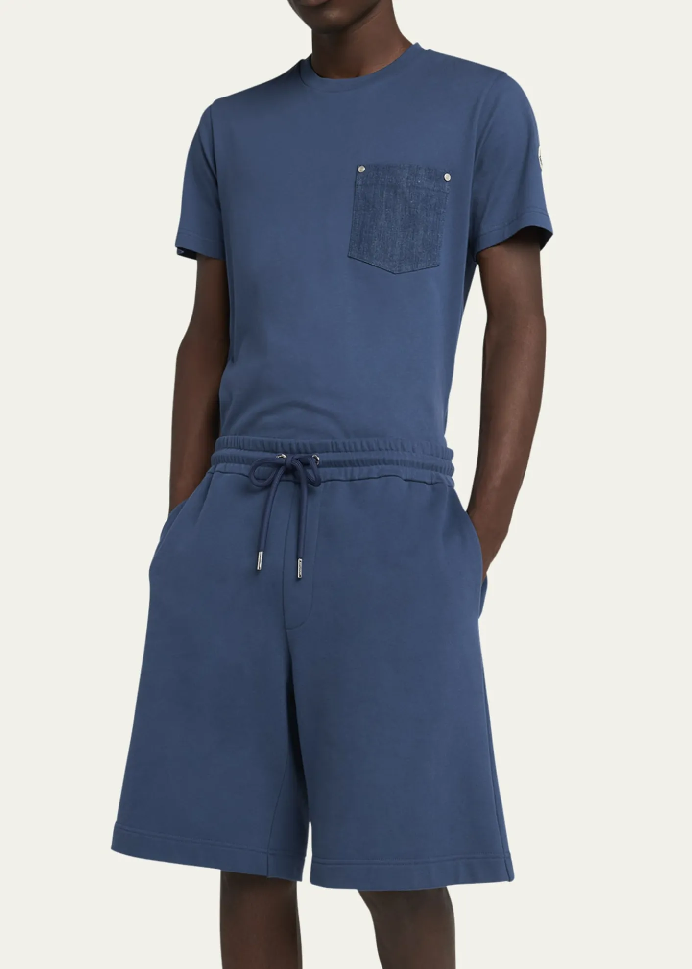 MonclerMen's Fleece Drawstring Shorts