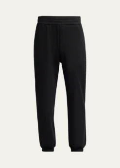MonclerMen's Fleece Logo Sweatpants