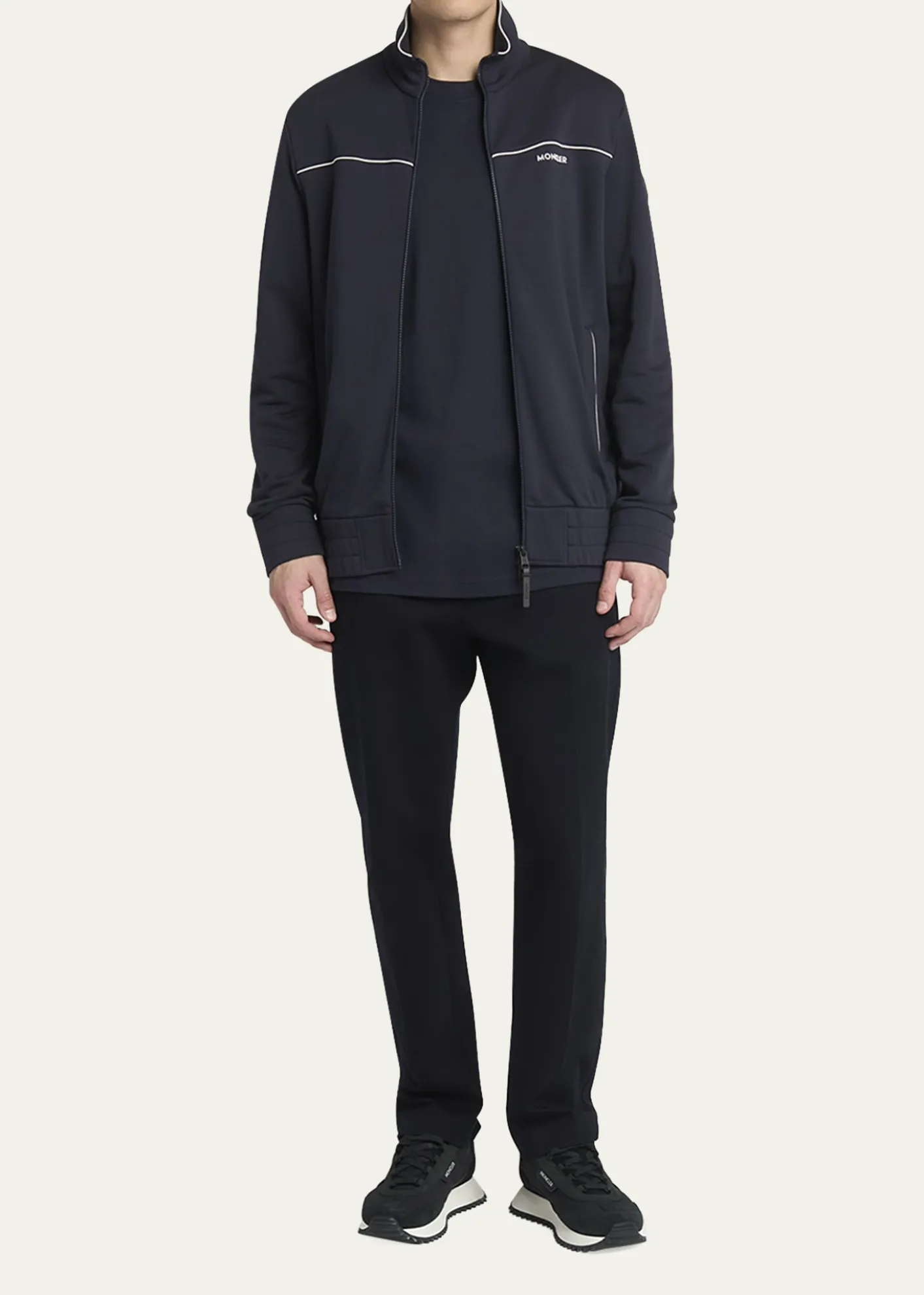 MonclerMen's Fleece Zip Jacket