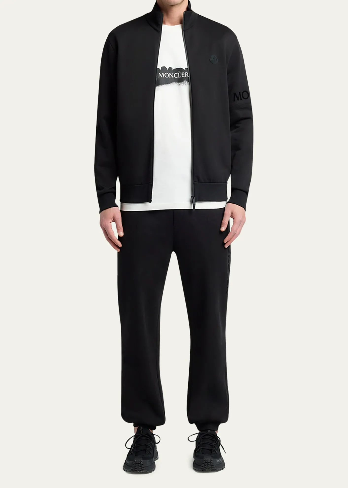 MonclerMen's Graffiti Logo Graphic T-Shirt