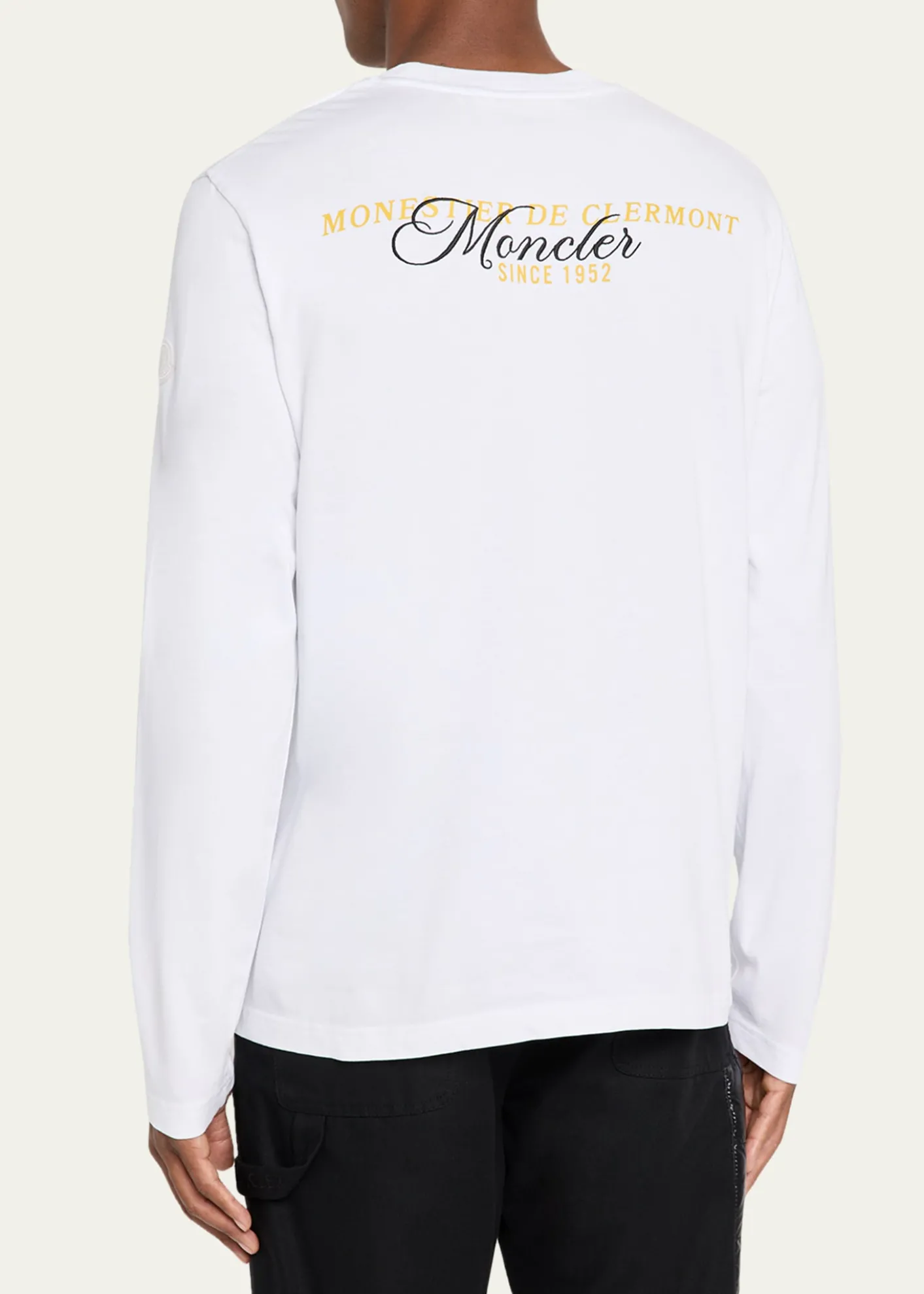 MonclerMen's Heavyweight Long Sleeve T-Shirt