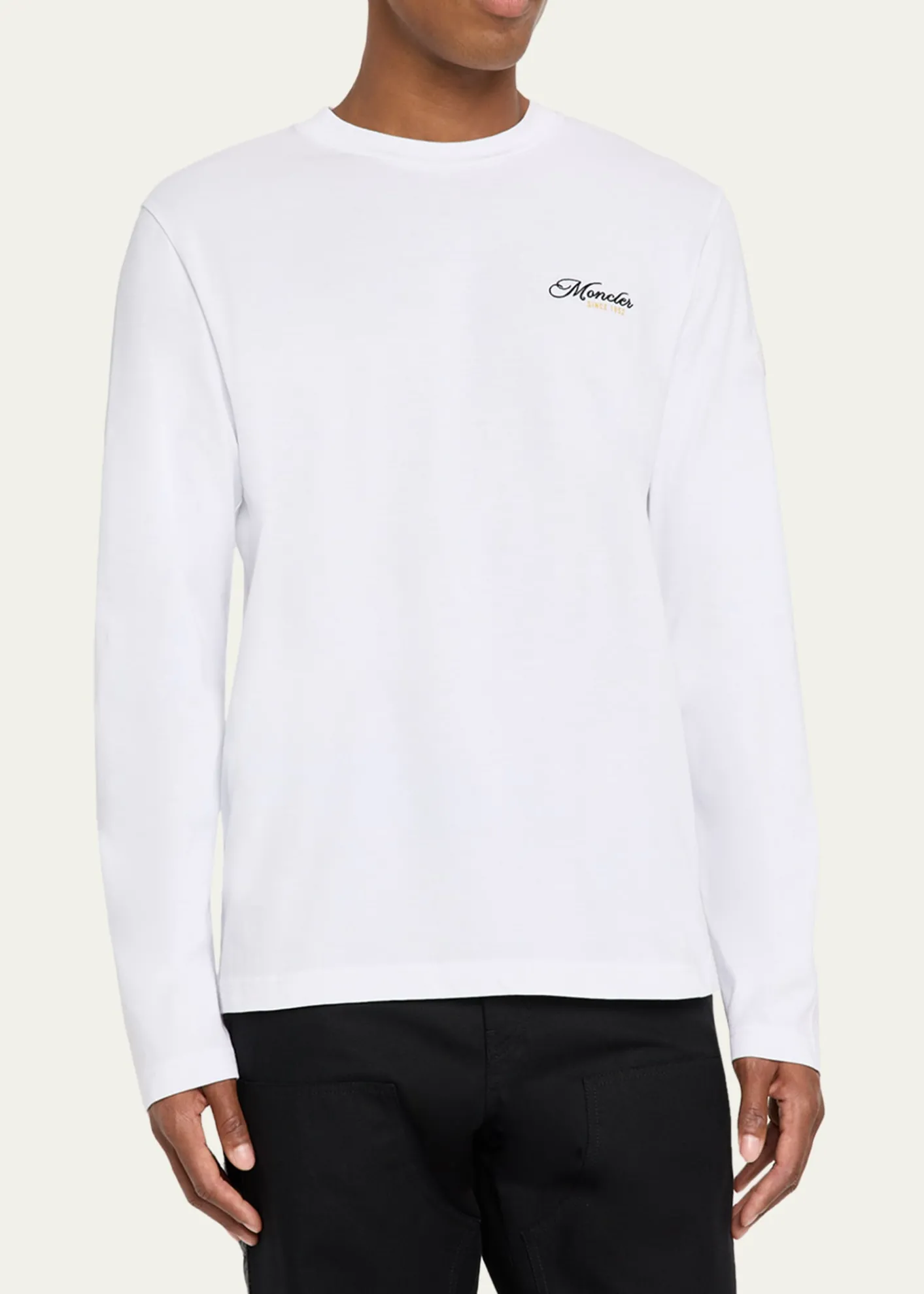 MonclerMen's Heavyweight Long Sleeve T-Shirt