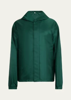 MonclerMen's Hooded Nylon Jacket