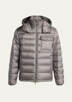 MonclerMen's Hood Logo Puffer Jacket