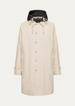 MonclerMen's Kervoyal Hooded Long Down Parka