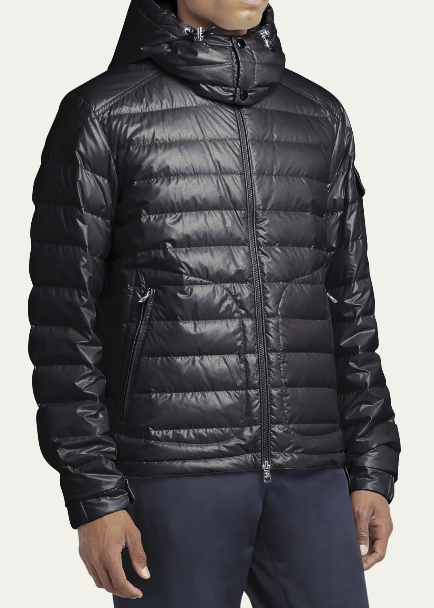 MonclerMen's Lauros Quilted Hooded Down Jacket