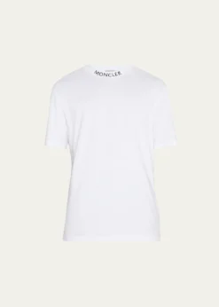 MonclerMen's Logo-Neck T-Shirt