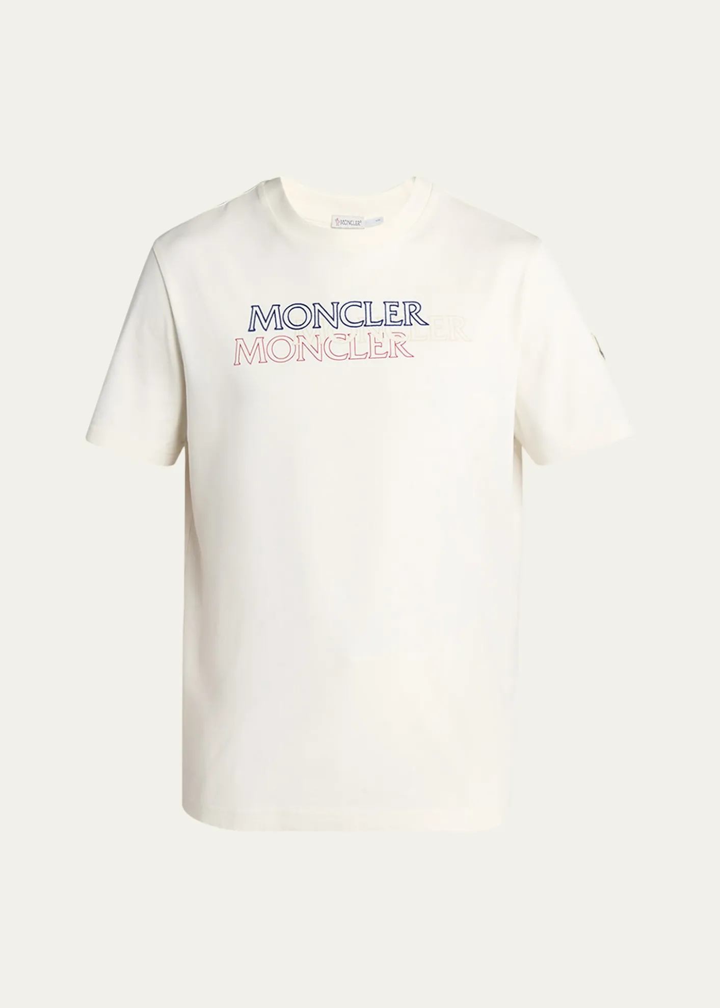 MonclerMen's Logo Script Graphic T-Shirt