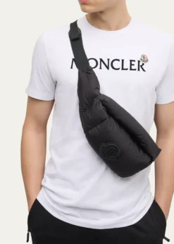 MonclerMen's Logo T-Shirt with Patch
