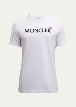 MonclerMen's Logo T-Shirt with Patch