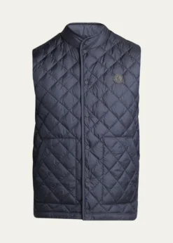 MonclerMen's Lycope Down Quilted Vest