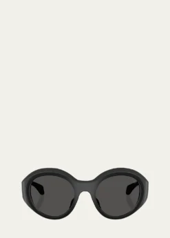 MonclerMen's ME8005 Round Sunglasses