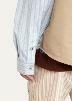 MonclerMen's Mixed-Media Shirt Jacket