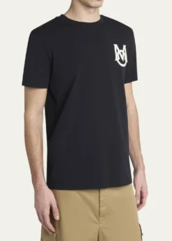 MonclerMen's Monogram Applique Crewneck T-Shirt