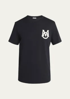 MonclerMen's Monogram Applique Crewneck T-Shirt