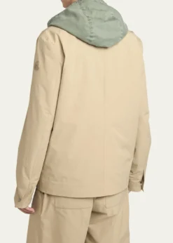 MonclerMen's Nanav Seersucker Shirt Jacket