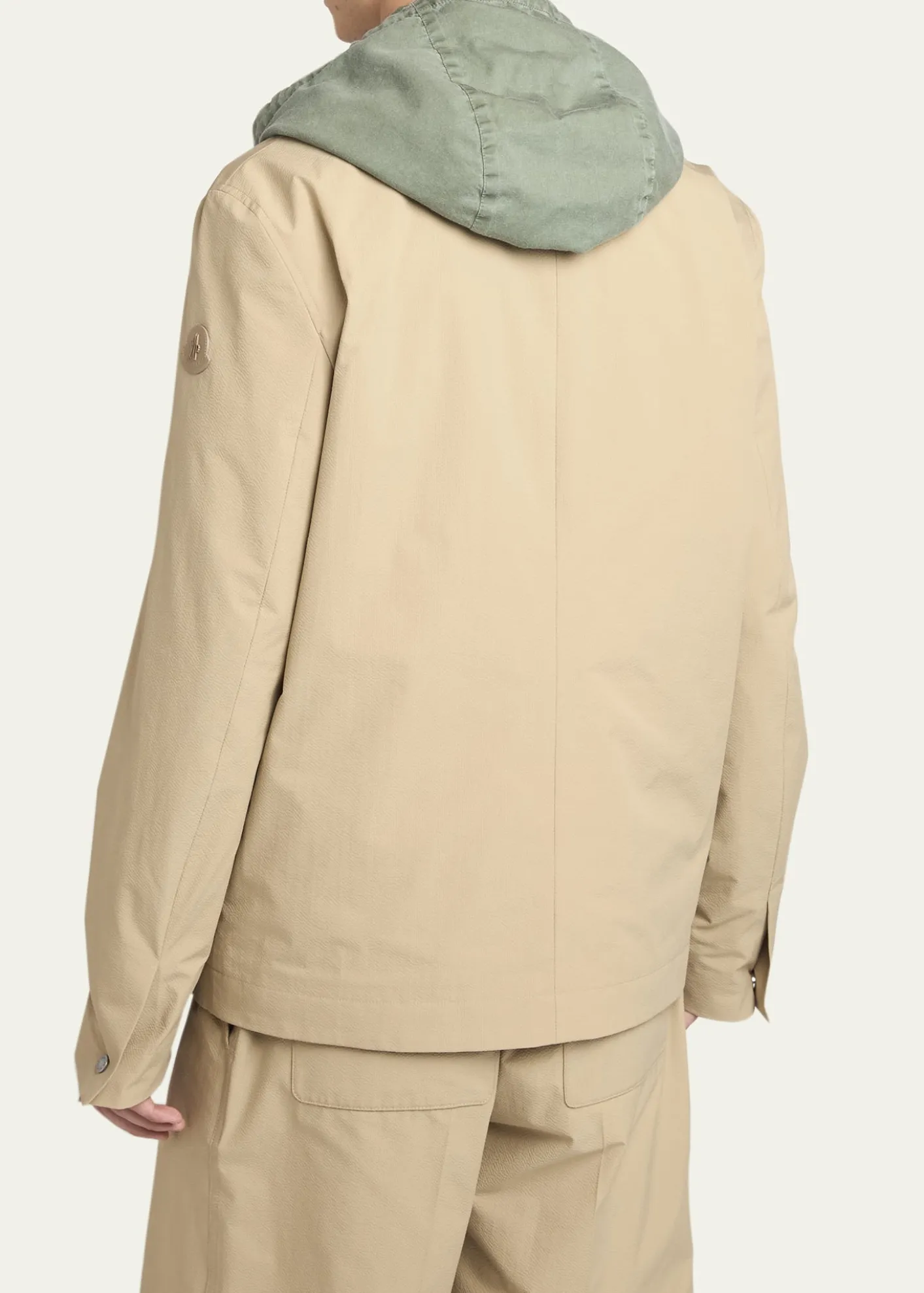 MonclerMen's Nanav Seersucker Shirt Jacket