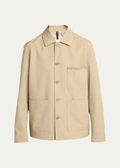 MonclerMen's Nanav Seersucker Shirt Jacket