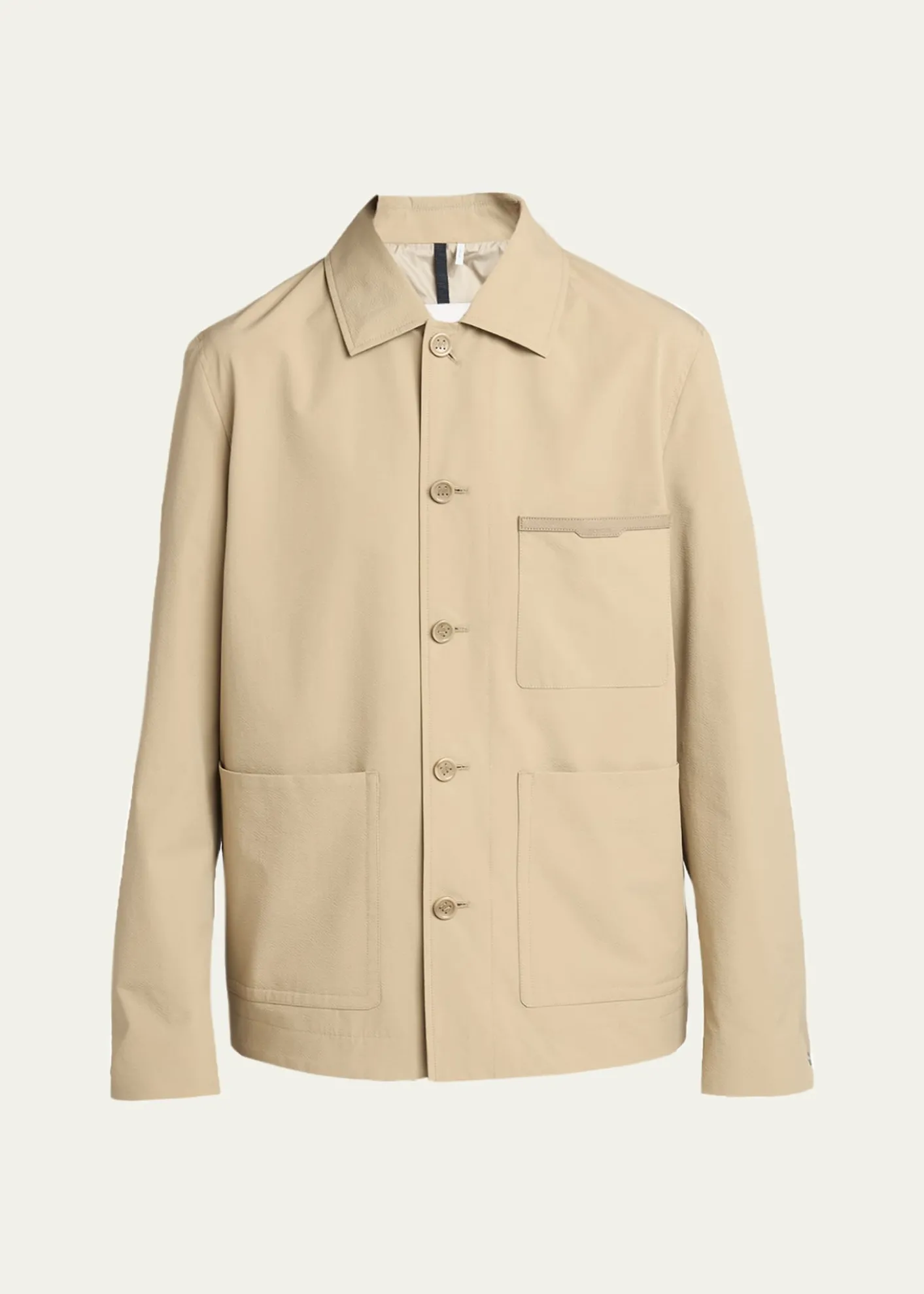 MonclerMen's Nanav Seersucker Shirt Jacket