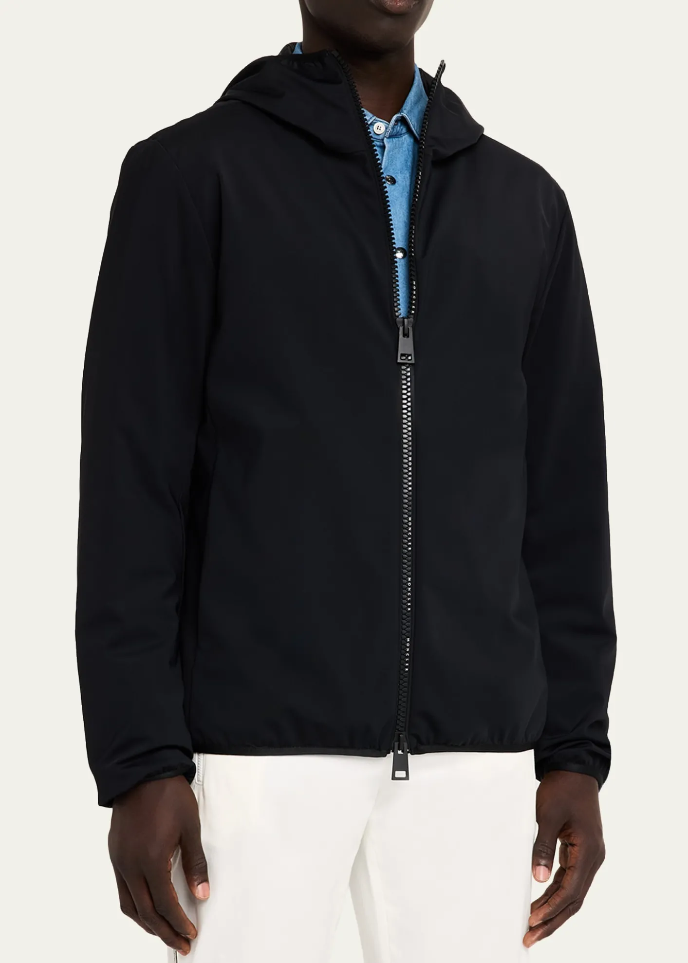 MonclerMen's Nylon Hooded Jacket