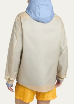 MonclerMen's Nylon Snap-Front Shirt Jacket
