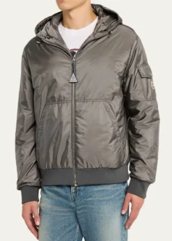 MonclerMen's Poiliot Hooded Nylon Down Jacket