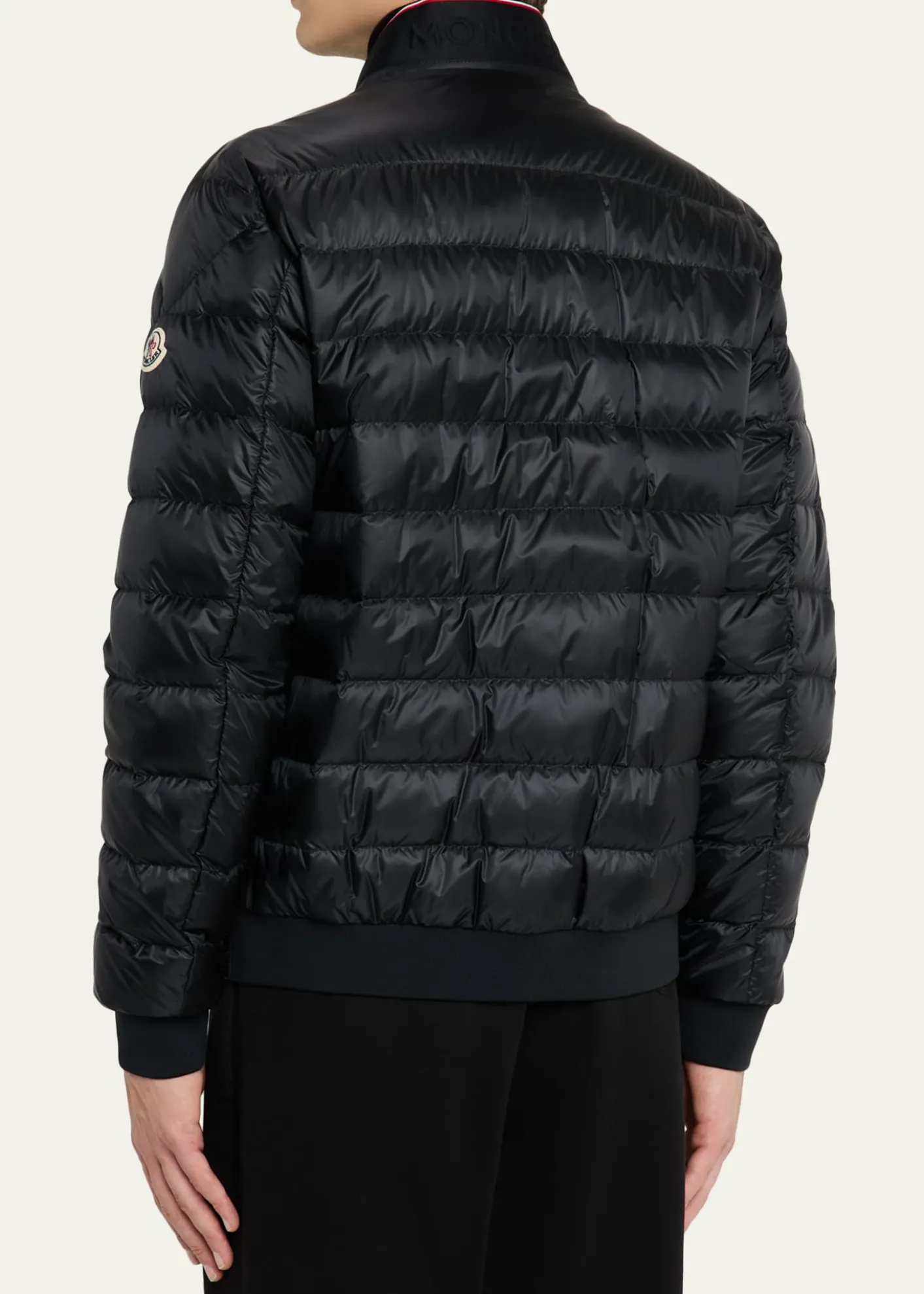 MonclerMen's Quilted Nylon Short Down Jacket