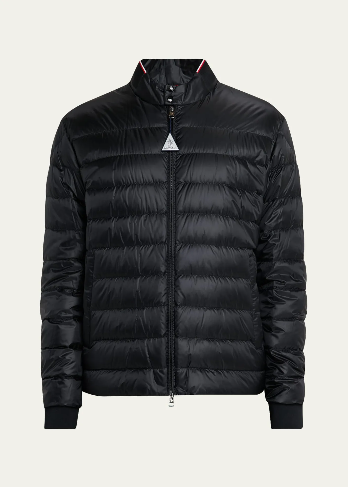 MonclerMen's Quilted Nylon Short Down Jacket