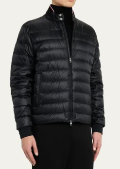 MonclerMen's Quilted Nylon Short Down Jacket