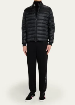 MonclerMen's Quilted Nylon Short Down Jacket