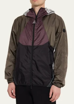 MonclerMen's Sormiou Packable Hooded Wind-Resistant Jacket
