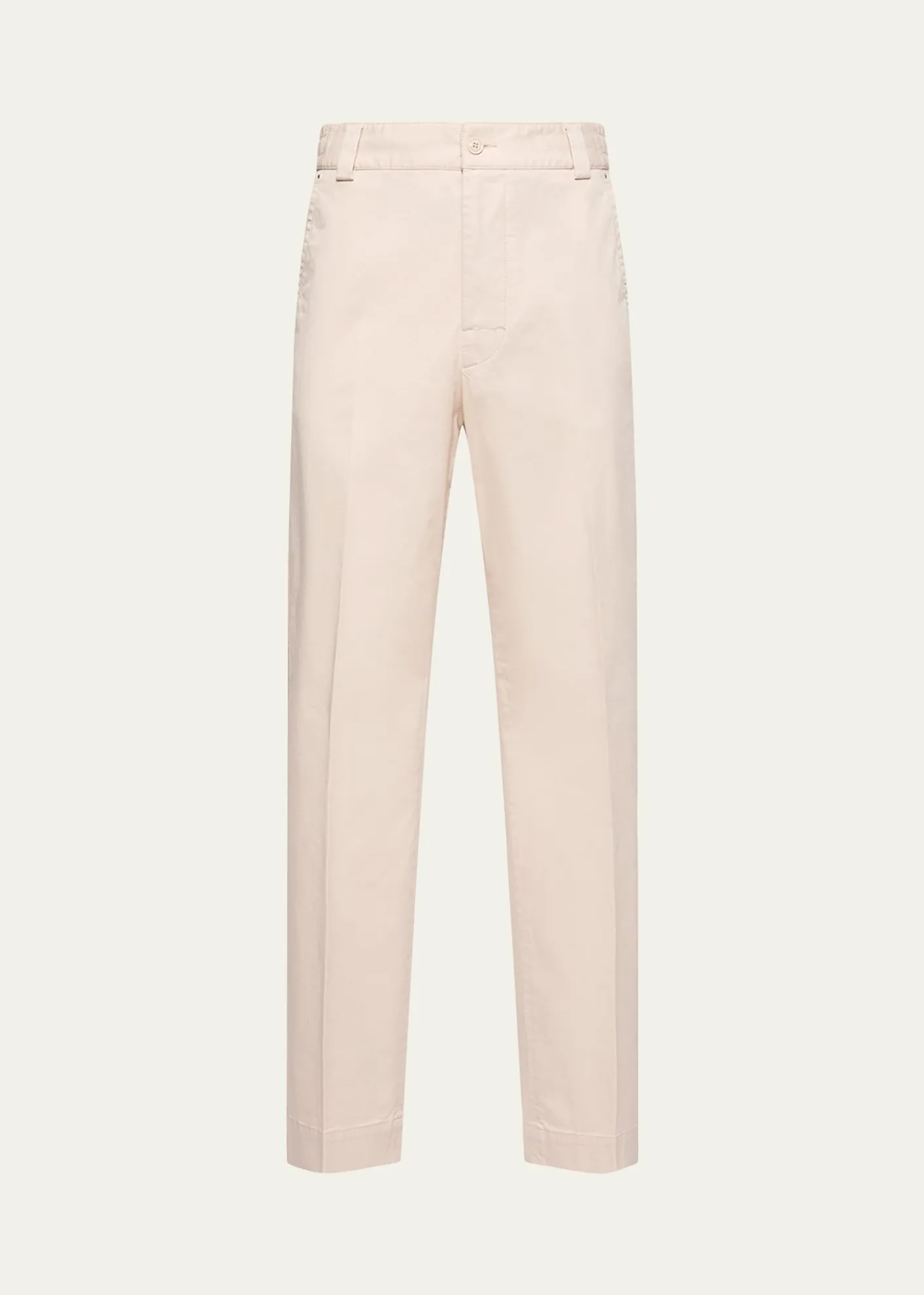 MonclerMen's Tailored Stretch Cotton Straight-Leg Pants