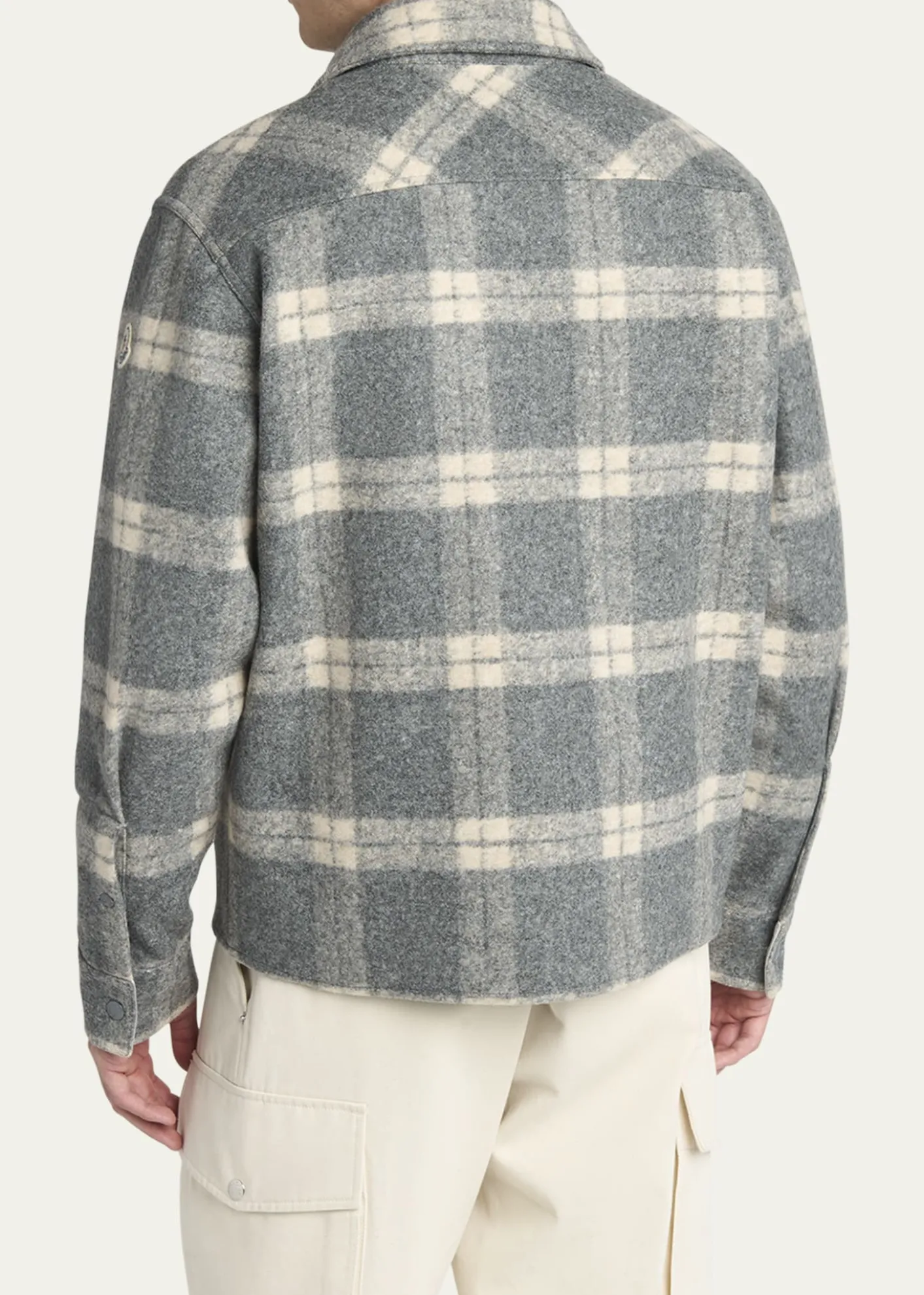 MonclerMen's Tartan Full-Zip Shirt Jacket