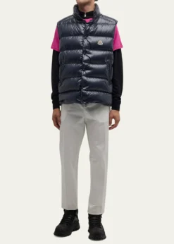 MonclerMen's Tibb Nylon Laque Vest