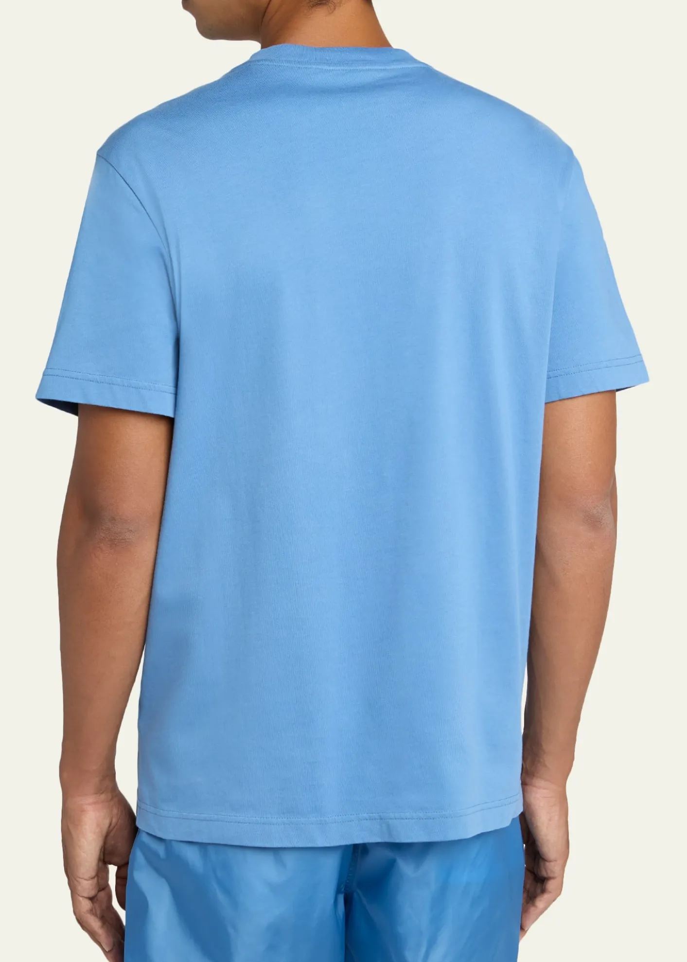 MonclerMen's Tricolor Patch Cotton T-Shirt