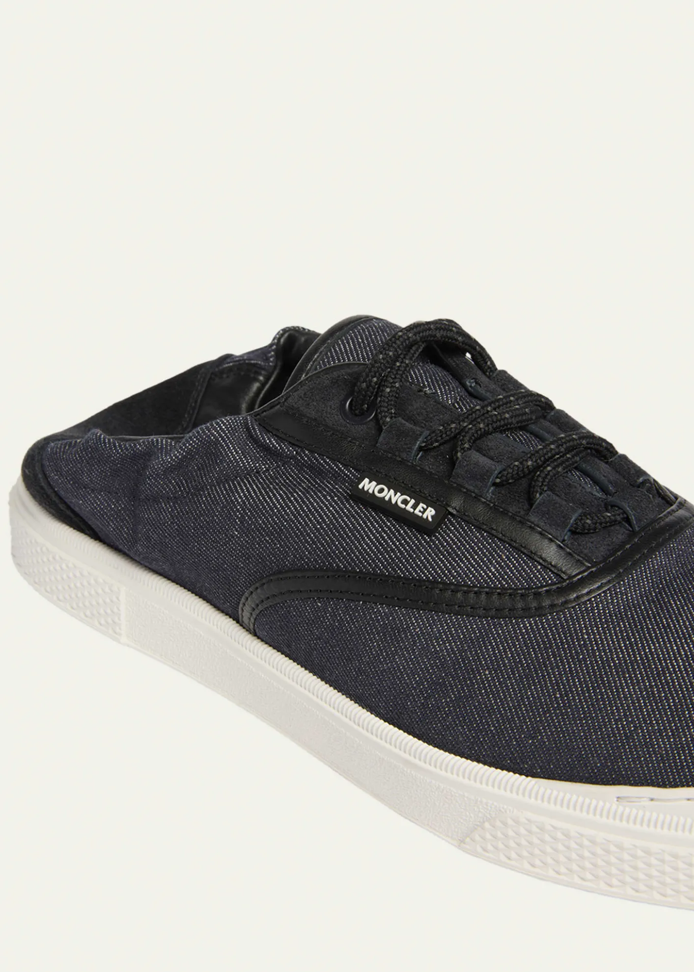 MonclerMen's Vera Leisure Denim Low-Top Sneakers