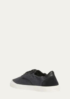 MonclerMen's Vera Leisure Denim Low-Top Sneakers